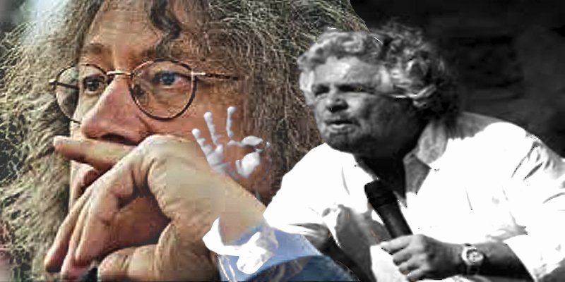 Beppe Grillo-Gianroberto Casaleggio-Movimento 5 Stelle